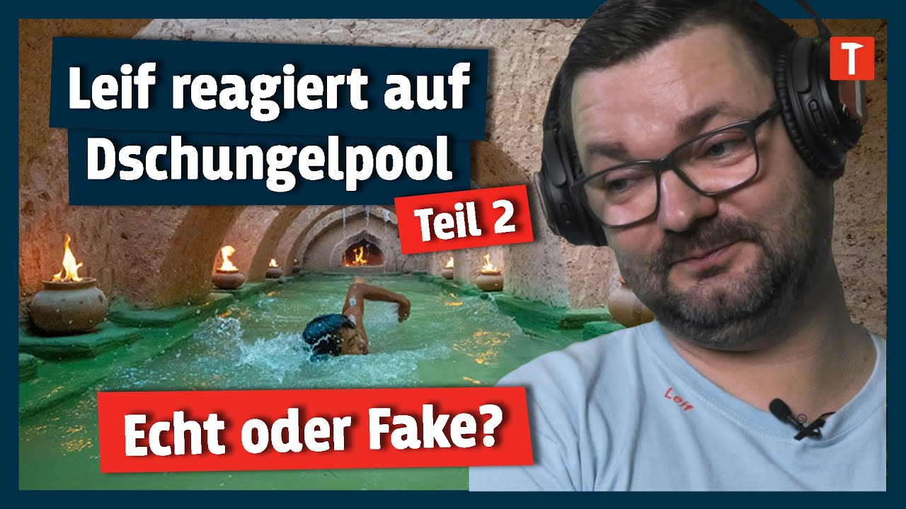 Echt oder Fake? Poolbauer Leif Rhinow reagiert auf Dschungelpool