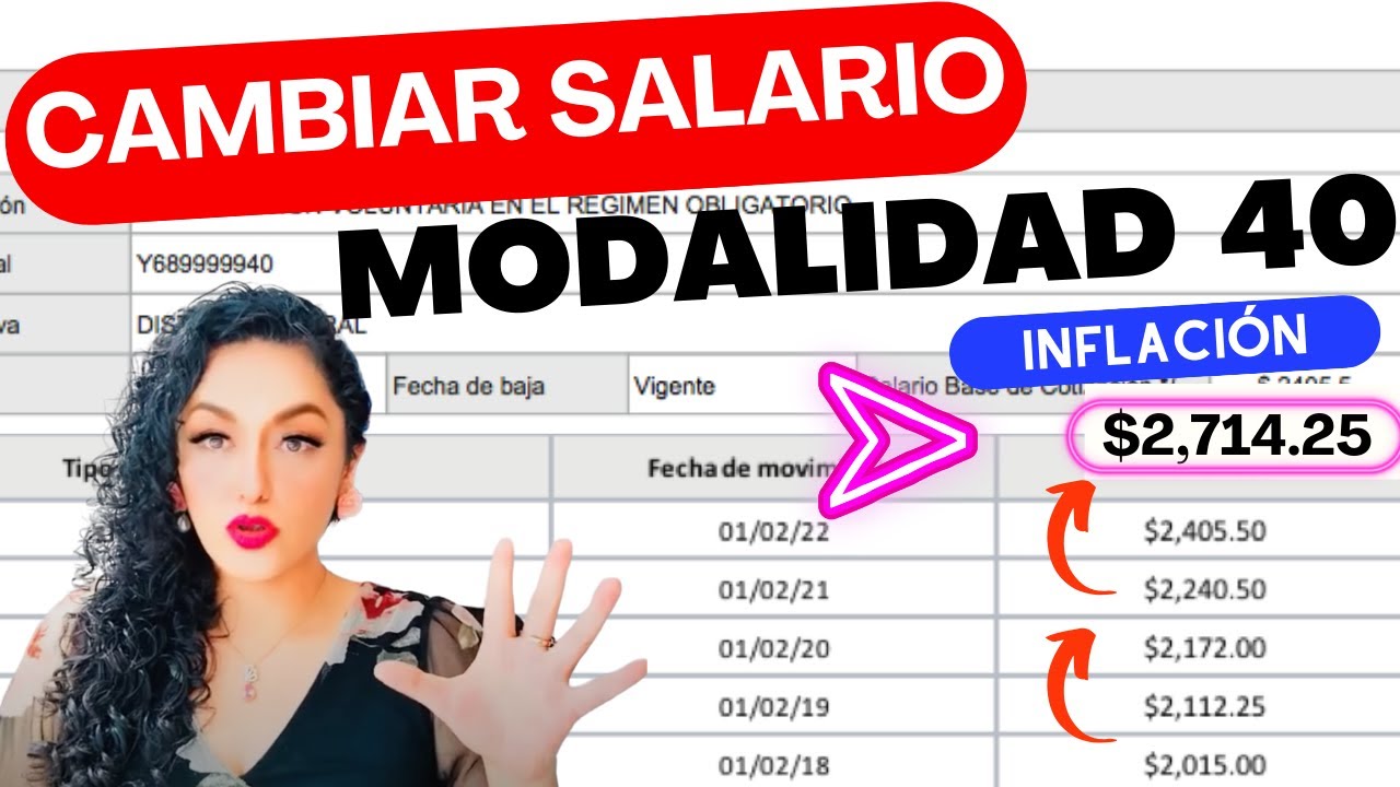 12 Alerta: Lo que dice la ley sobre Subir Salario Modalidad 40