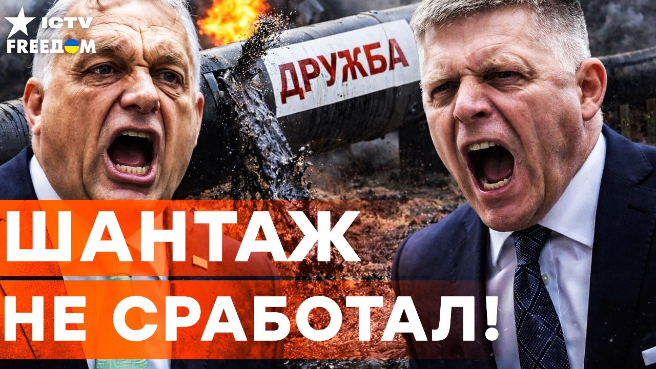 Это СКАНДАЛ! У ОРБАНА и ФИЦО СОРВАЛО КРЫШУ! ОБЪЯВИЛИ ЭНЕРГЕТИЧЕСКУЮ ВОЙНУ УКРАИНЕ?