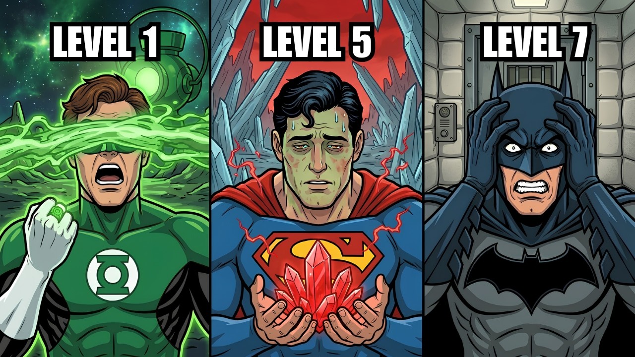 The 7 Levels Of Batman Contingency Plan