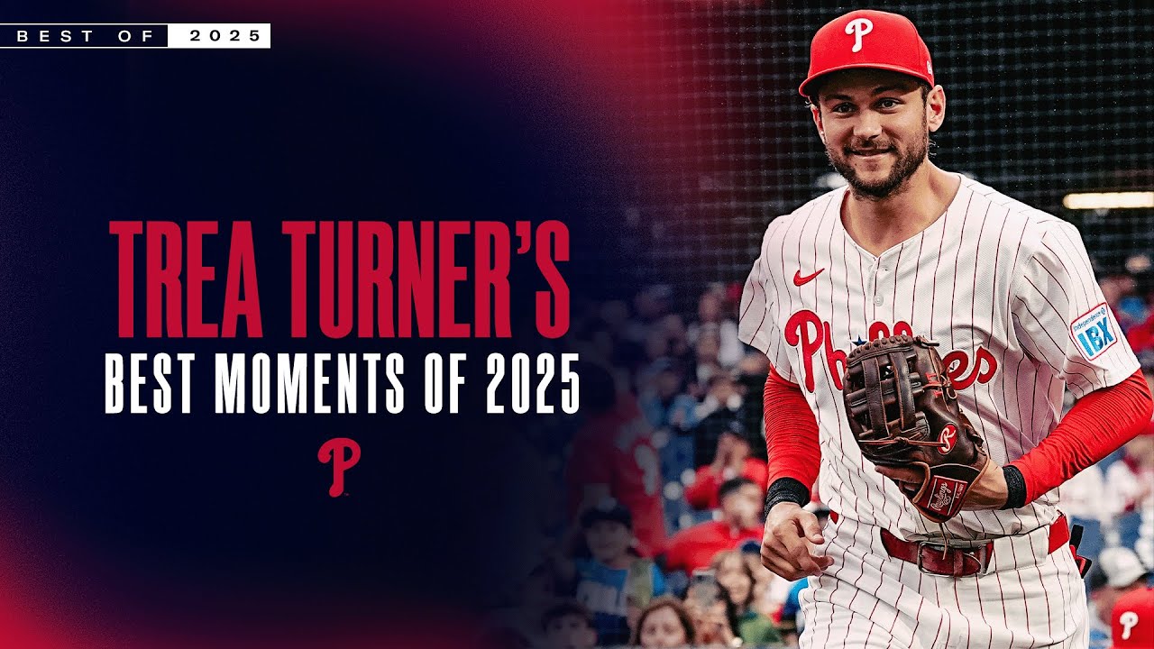 The BEST Trea Turner Highlights from 2025!