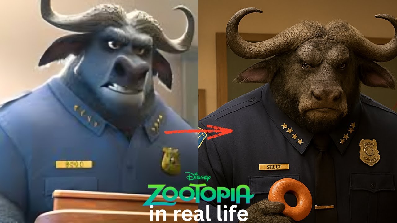 ZOOTOPIA in REAL LIFE | AI Transformation (Human Versions)