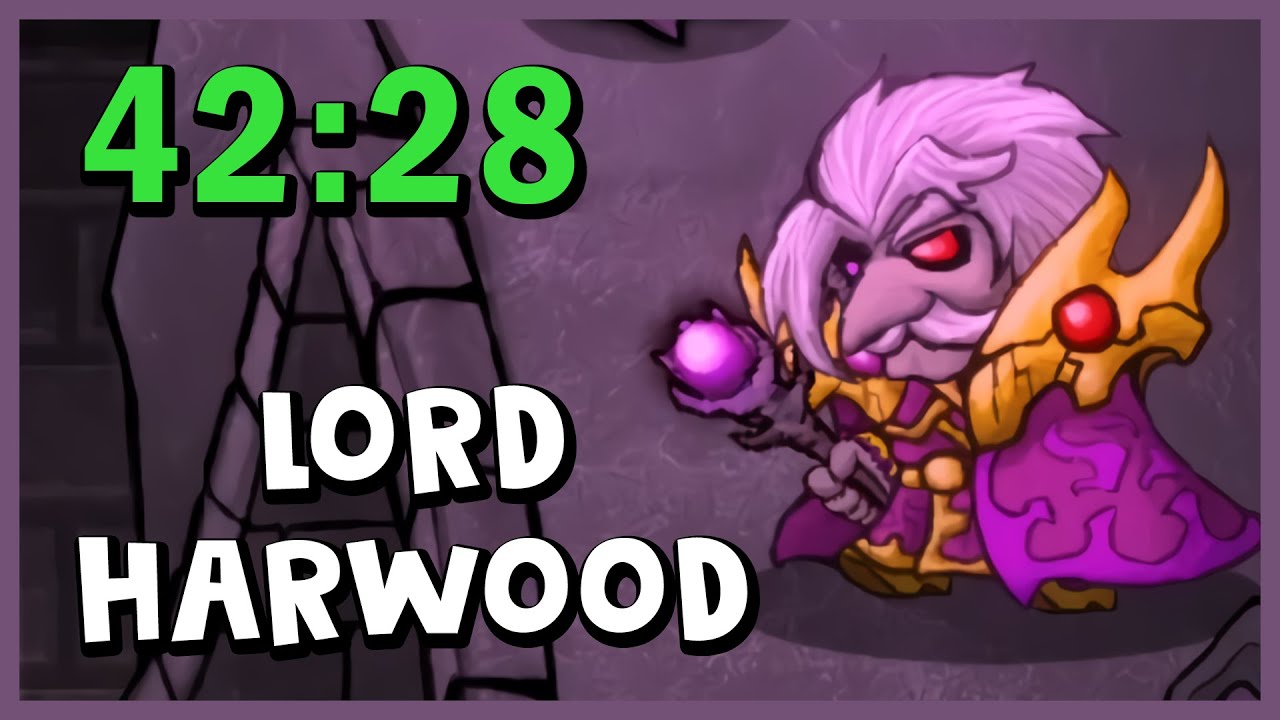Lost Castle Speedrun World Record (New Save, Trials in 19:28 + Lord Harwood in 42:28)