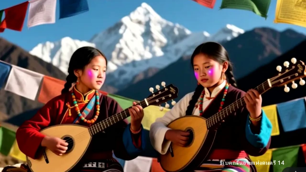 ธิเบตกลิ่นอายแห่งดนตรี 14  ดวงจันทร์  ตะวันทอง ไม่ติดลิขสิทธิ์์
