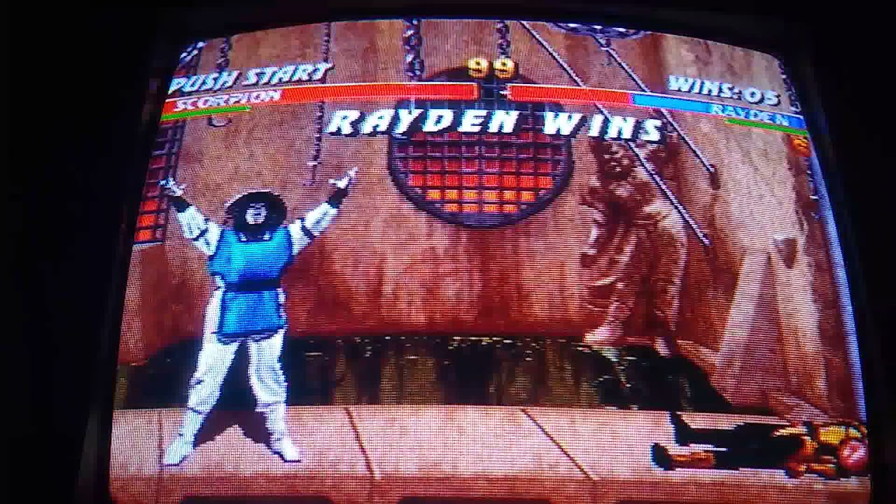 Mortal Kombat Trilogy - N64 - CRT Rayden Very Hard
