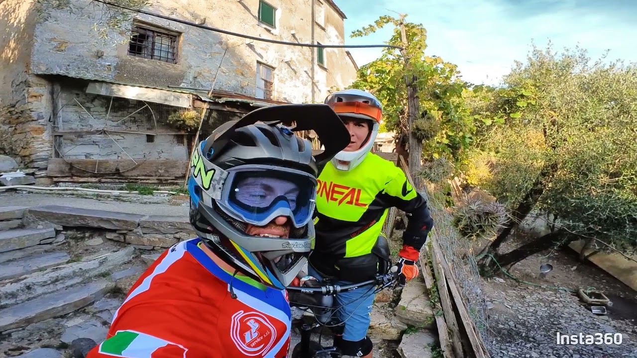 Enduro mtb training Rapallo+Deiva Marina con Tizzy e Marco Malcangi👌👌💪💪