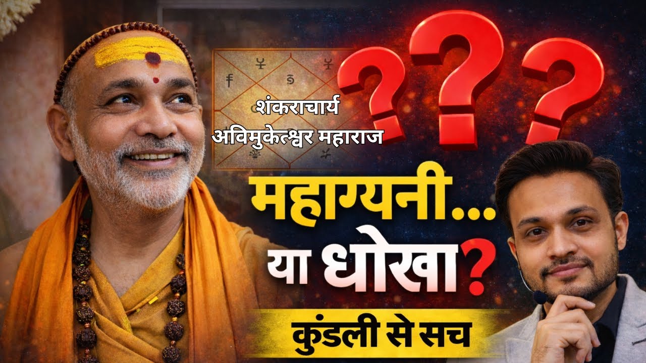 Swami Avimukteshwar Anand Kundli Analysis | Shani-Ketu & Chandra Se Gyan, Moksh Aur Vairagya