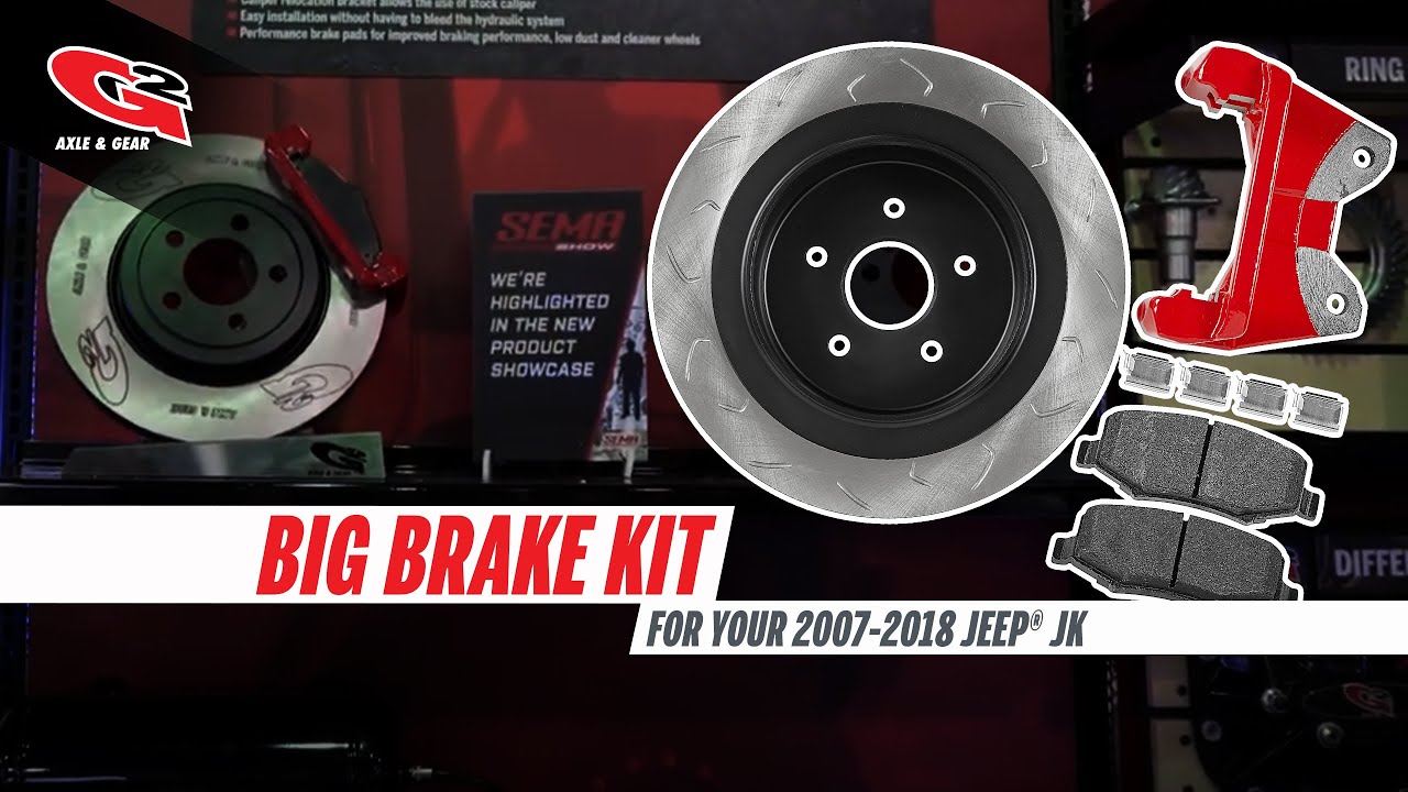 G2 Big Brake Kit for your Jeep® JK