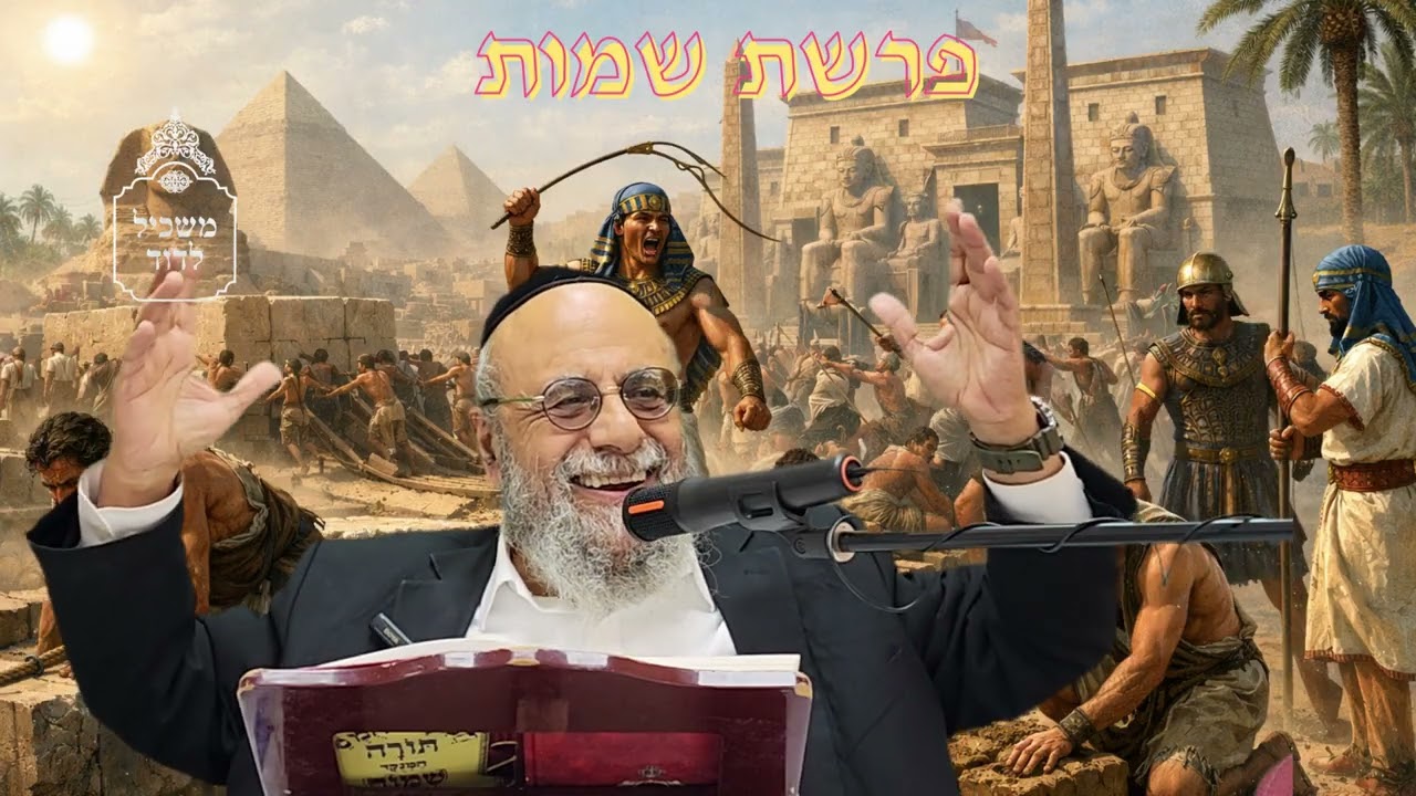 פרשת הגלות כמה יש בה אקטואליה! - פרשת שמות - הר דוד גדסי
