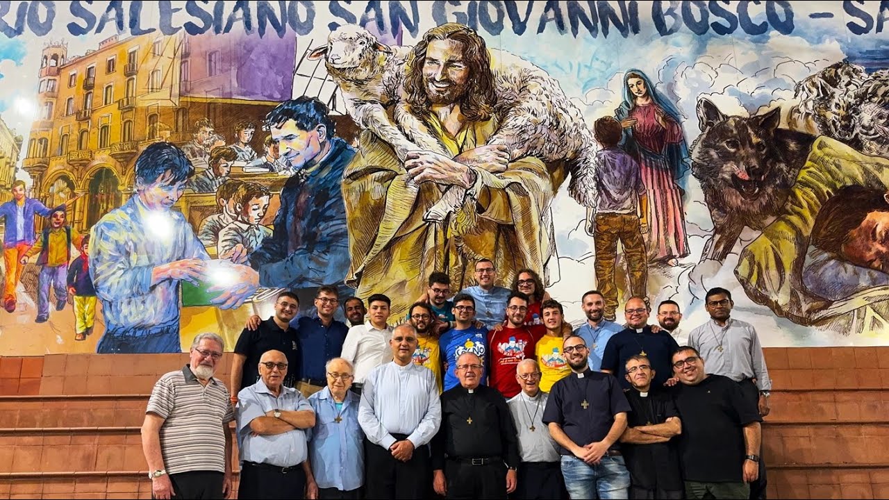 2025, alcune immagini e dichiariazioni raccolte durante la visita di Don Fabio Attard a Catania