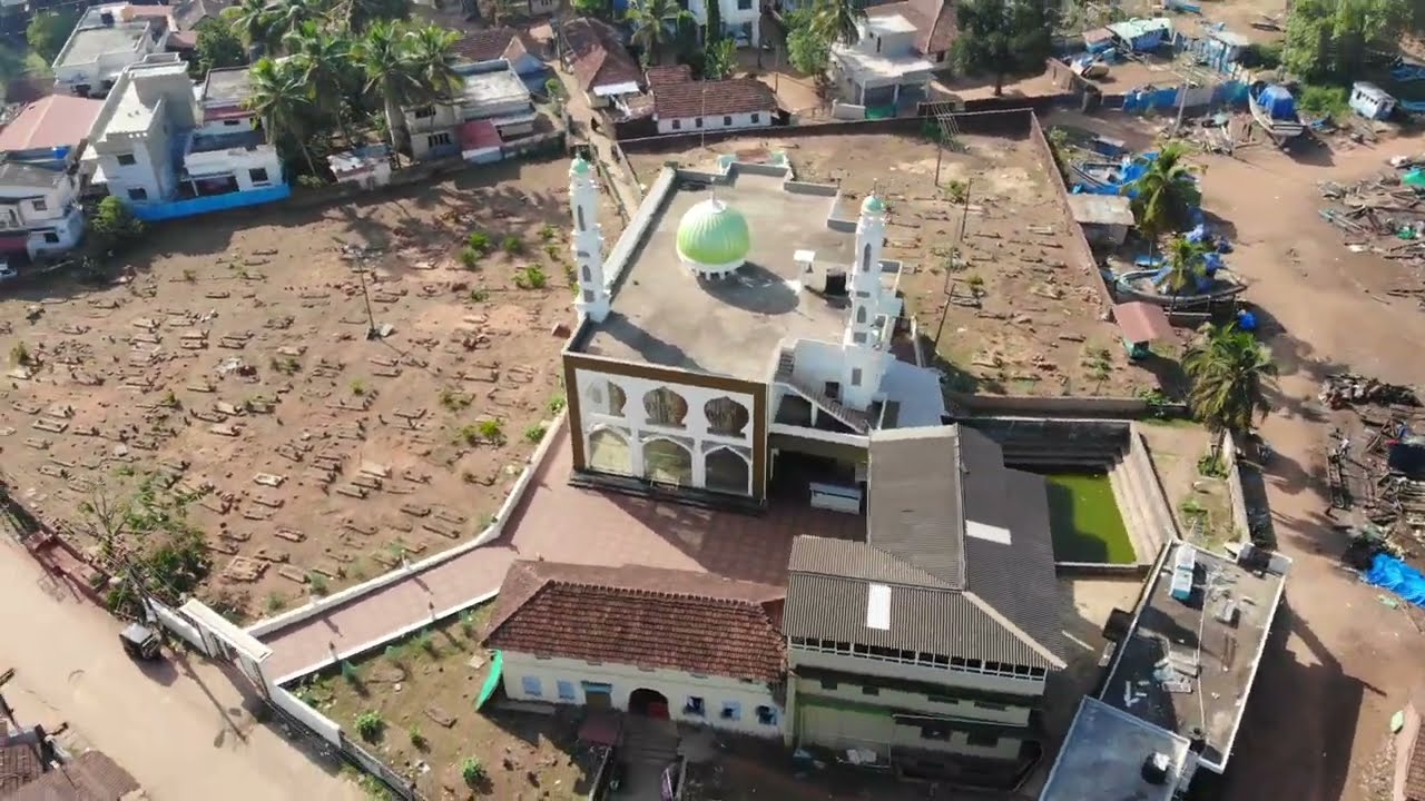 Ullal-Kotepura-Mangalore - Nature - Endpoint Drone View - 4K