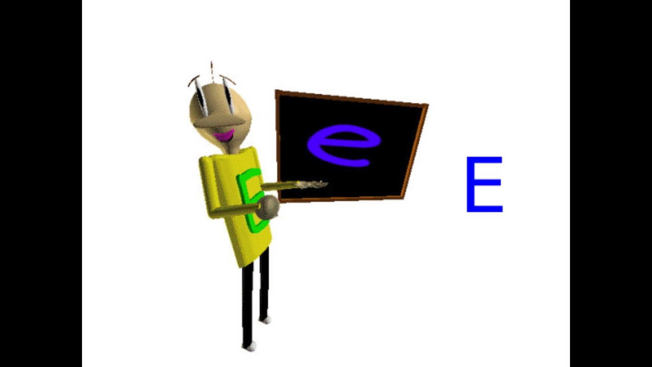 is this Baldi's favorite Letter?! I E (BB Mod Gameplay)