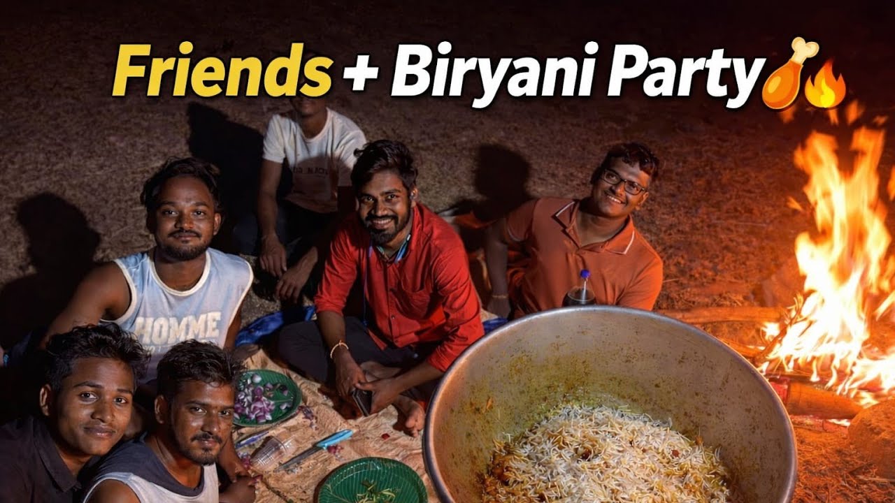 FRIENDS + BIRYANI PARTY 🍗🍻