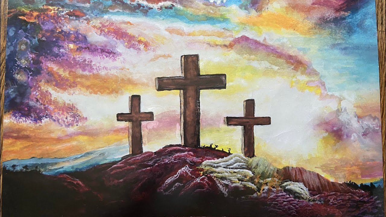Colin Emerson ~ The battle at the cross. 