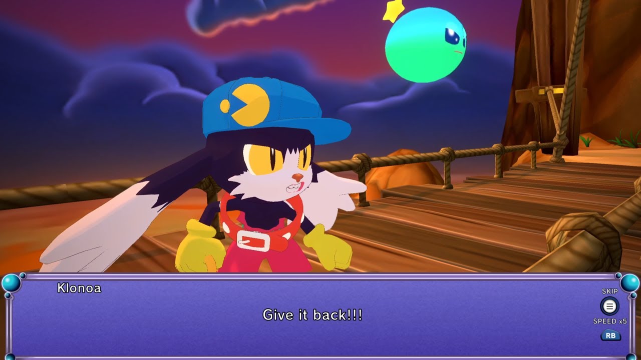 Silly sped up music edit in Klonoa: Door to Phantomile(KPRS)