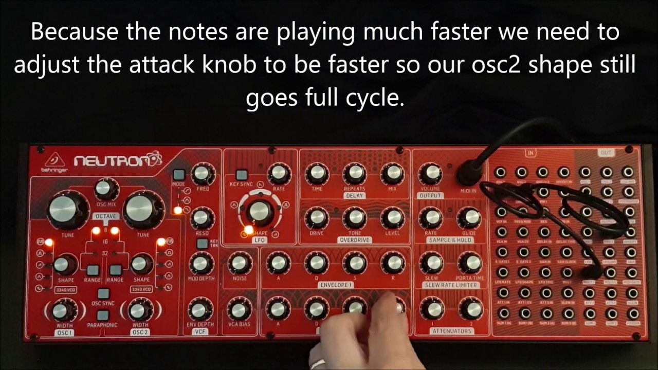 Behringer Neutron Tutorial (Default routing tips & tricks)