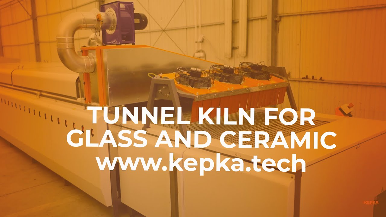 Installing of Tunnel Kiln for Decoration on Ceramics and Glass | www.kepka.tech