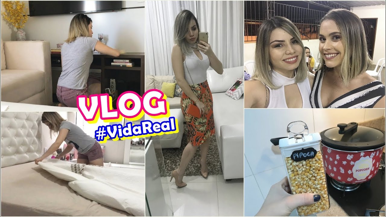 ARRUMANDO A CASA NO S&Aacute;BADO, FESTA SURPRESA - VLOG | PALOMA SOARES