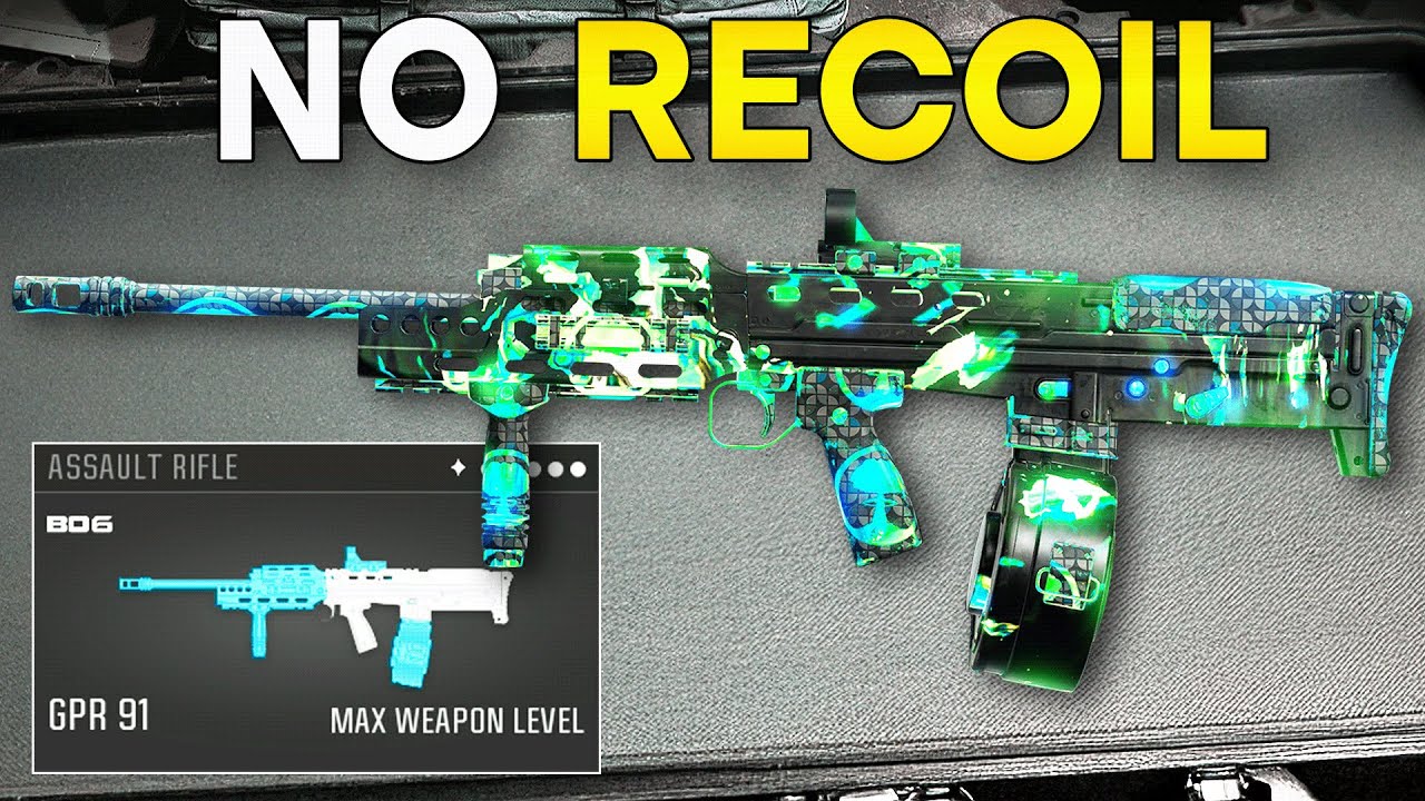 this *NO RECOIL* AR is BUSTED in Warzone