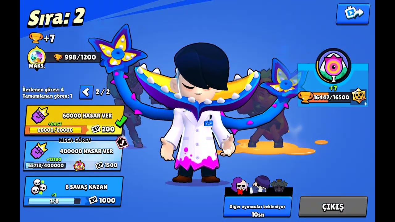 Brawl stars kupa kastım.