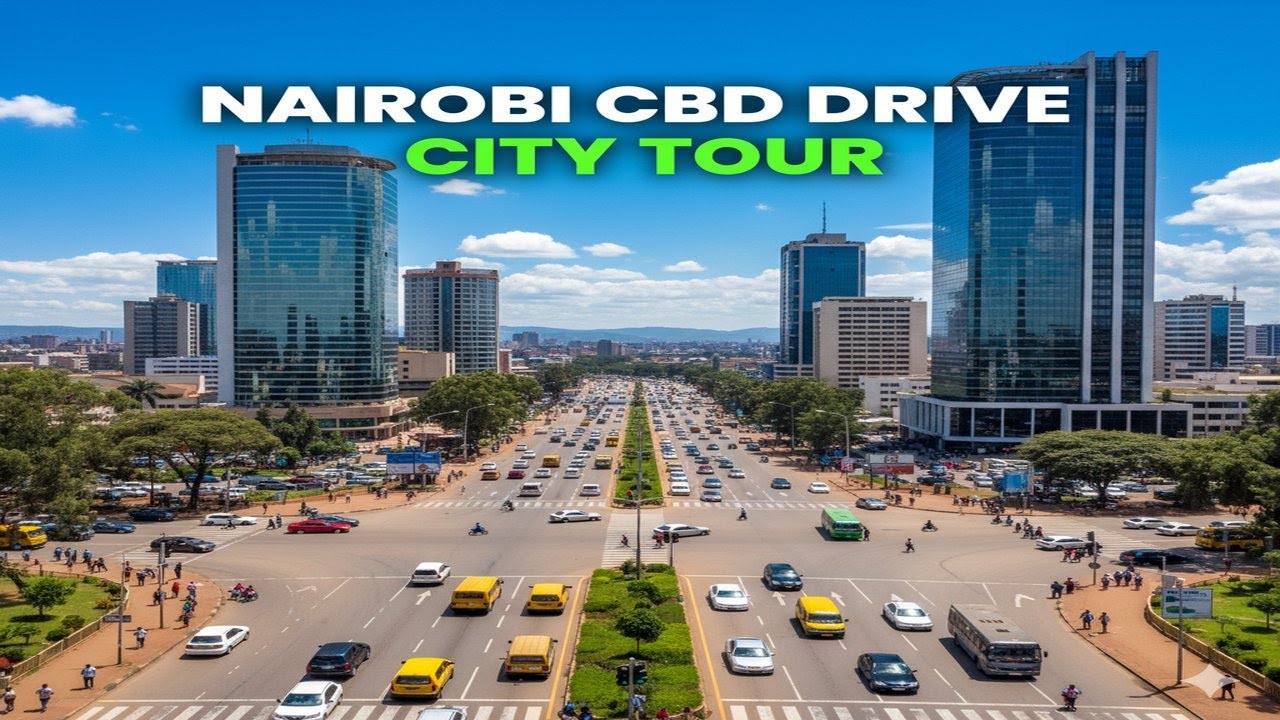 “Nairobi City Drive: CBD Streets & Cityscapes”