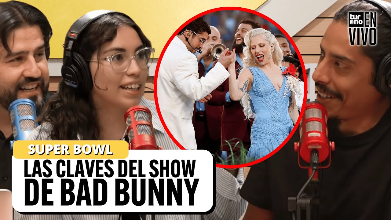 Estas son las CLAVES del show de Bad Bunny en el Super Bowl | Turno en vivo