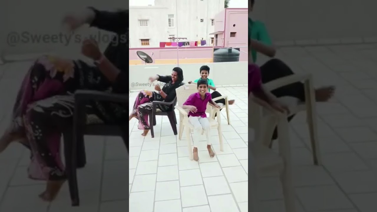 Challenge No.3😂Musical Chair🪑#sweetyvlogs #games #funnyvideo  #family #youtubeshorts #entertainment👍