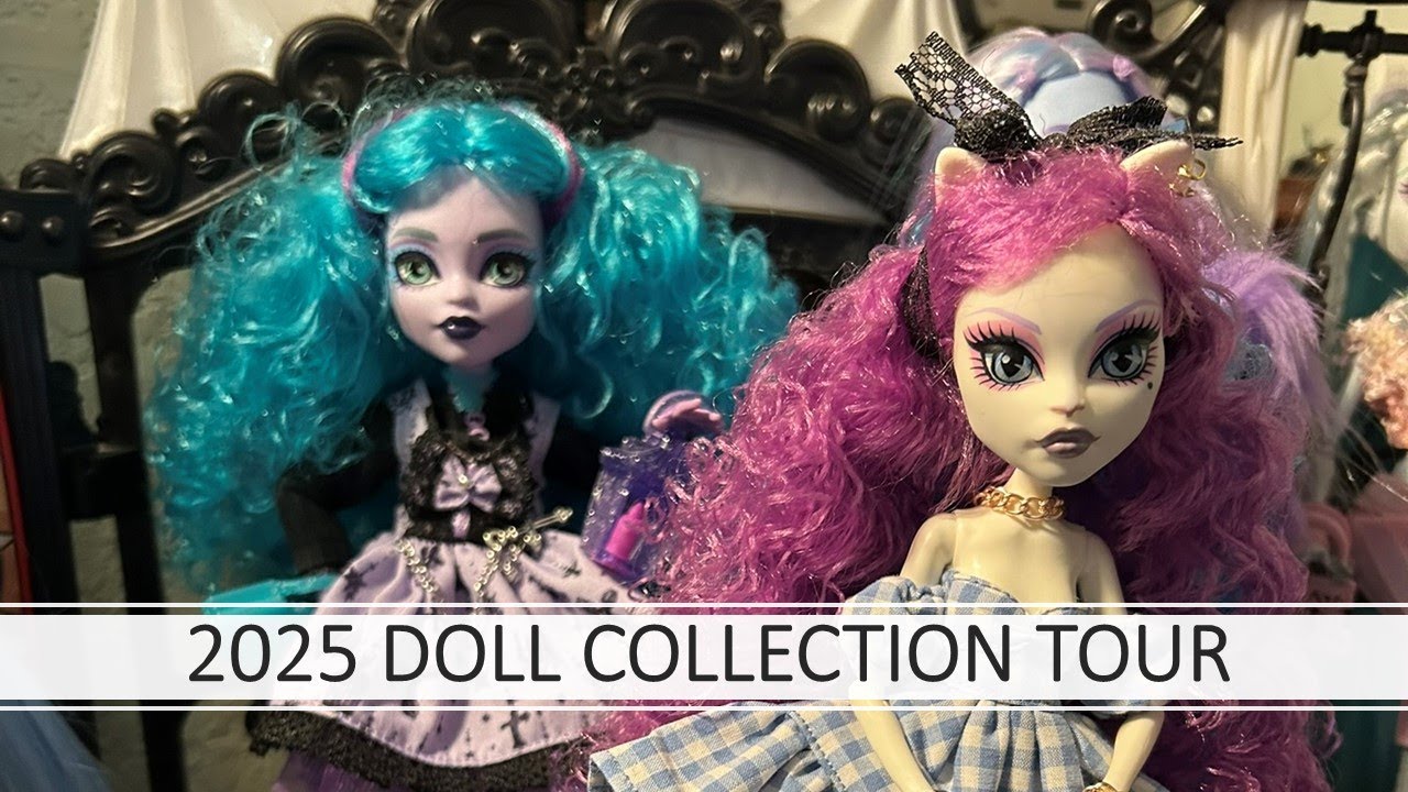 Doll Collection Tour January 2025 | Monster High, Rainbow High, Barbie OG, More