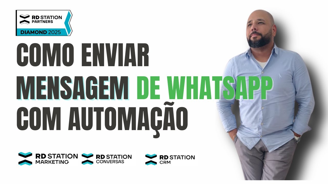 Como Configurar o RD Station CRM Para Envio Autom&aacute;tico de Mensagens via WhatsApp. #rdstation
