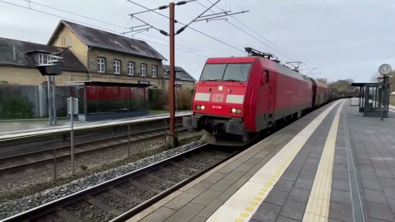 100,000 Total Views Special! 5 Minutes Of Danish Trains At Speed!