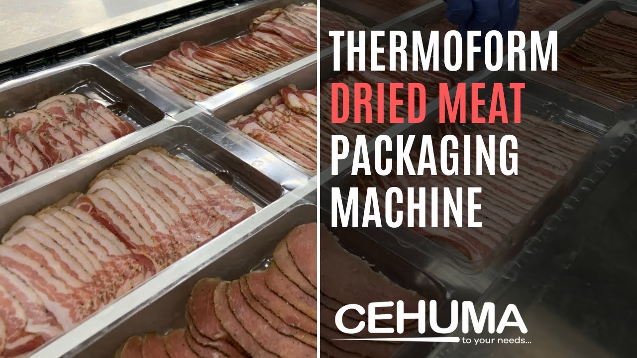 Sliced Meat & Charcuterie MAP Packaging Machine | Rigid Film Thermoformer