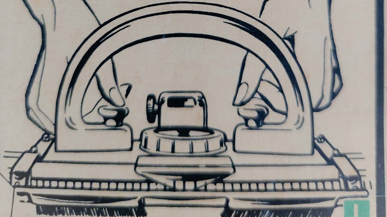 Machine Relics - KnitKing Knitting Machine 1950s