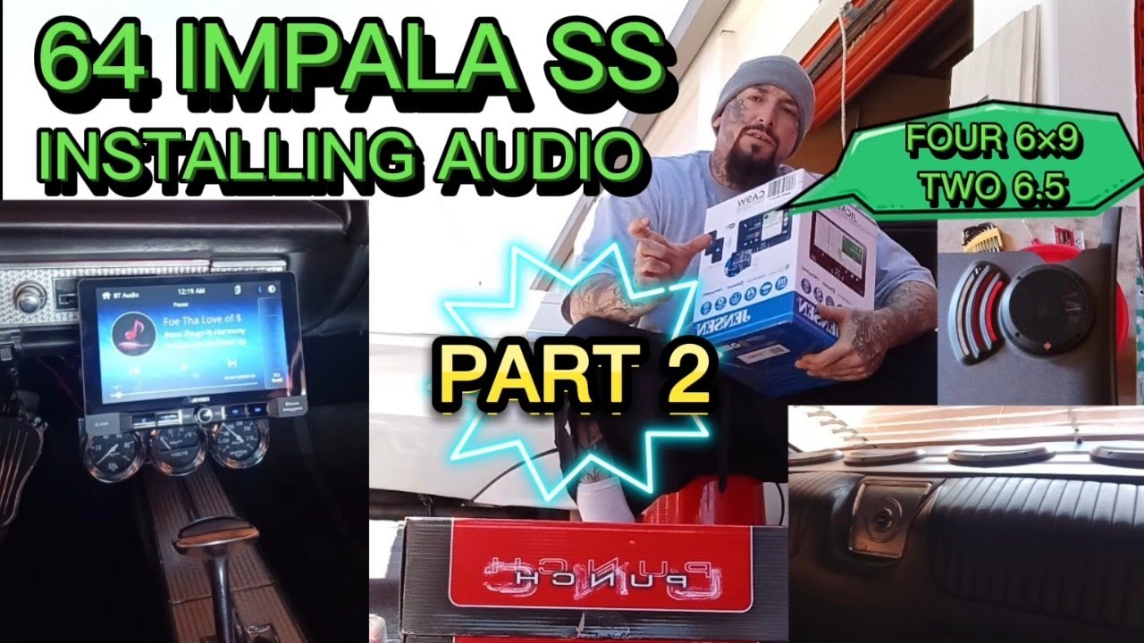 64 IMPALA SS INSTALLING AUDIO..... PART 2