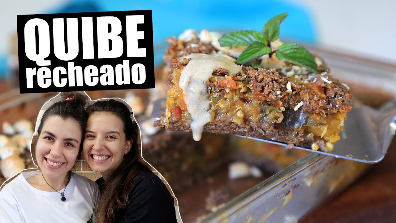 QUIBE RECHEADO FÁCIL DE FORNO | DELICIOSO | TNM Vegg