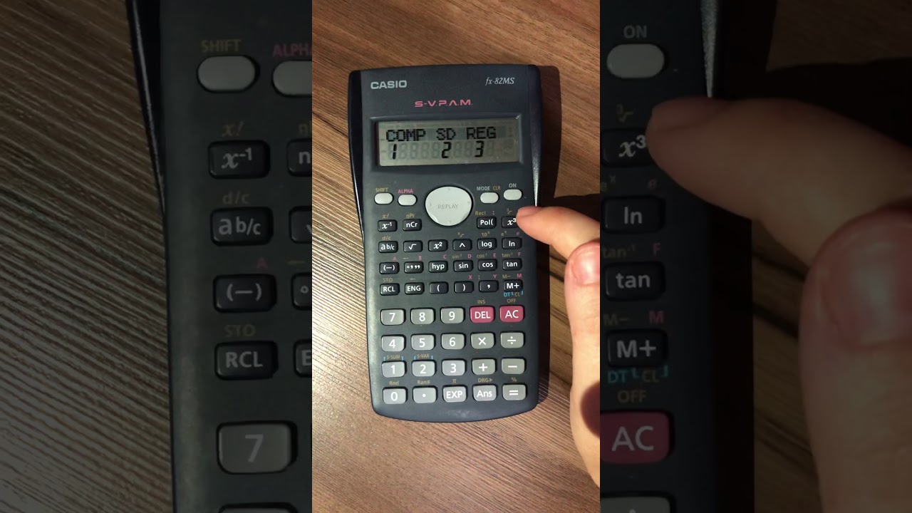 M&eacute;dia, Vari&acirc;ncia e Desvio Padr&atilde;o Usando a Calculadora Cient&iacute;fica