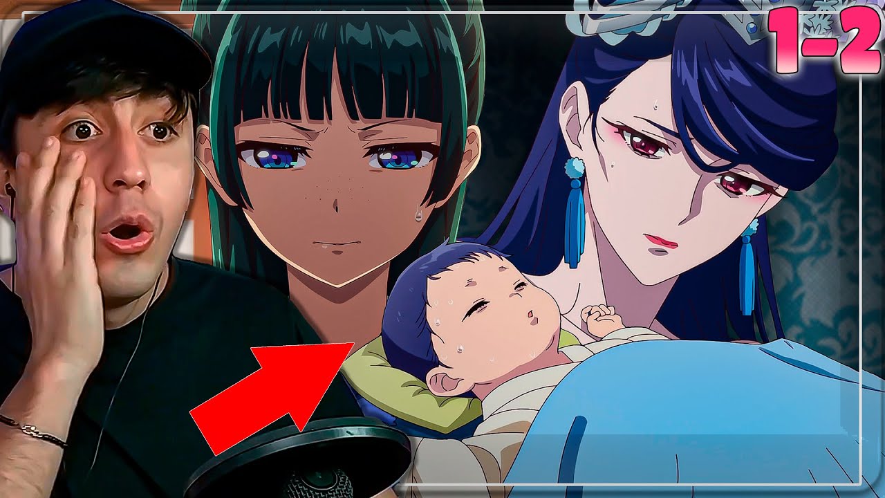 😧LA ARROGANCIA ENVENENA🍼👶 kusuriya no hitorigoto 1 y 2 REACCION