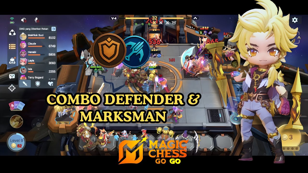 🔥 LUKAS DEFENDER + MARKSMAN = KOMBO AMAN! Auto Winstreak Magic Chess!