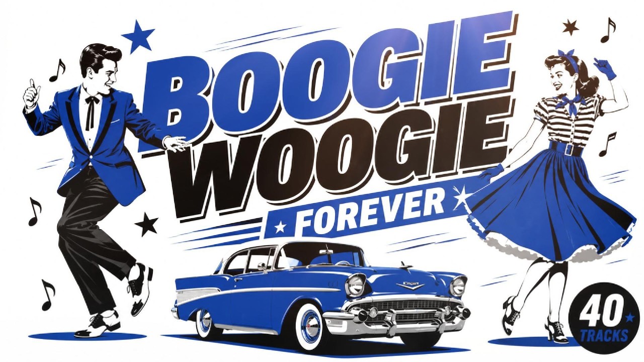 BOOGIE WOOGIE FOREVER | 40 Golden Age Piano Swing & Boogie Dance Hits
