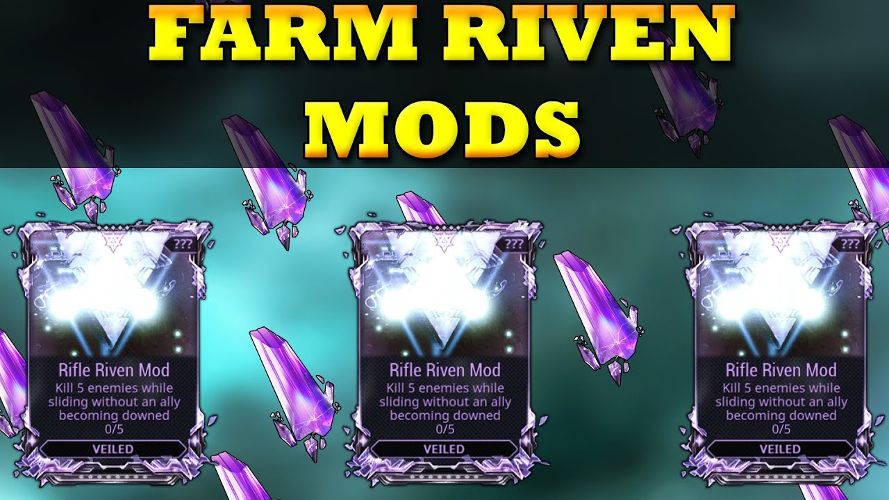 Warframe | What Are Riven Mods? How To Farm Riven Mods!