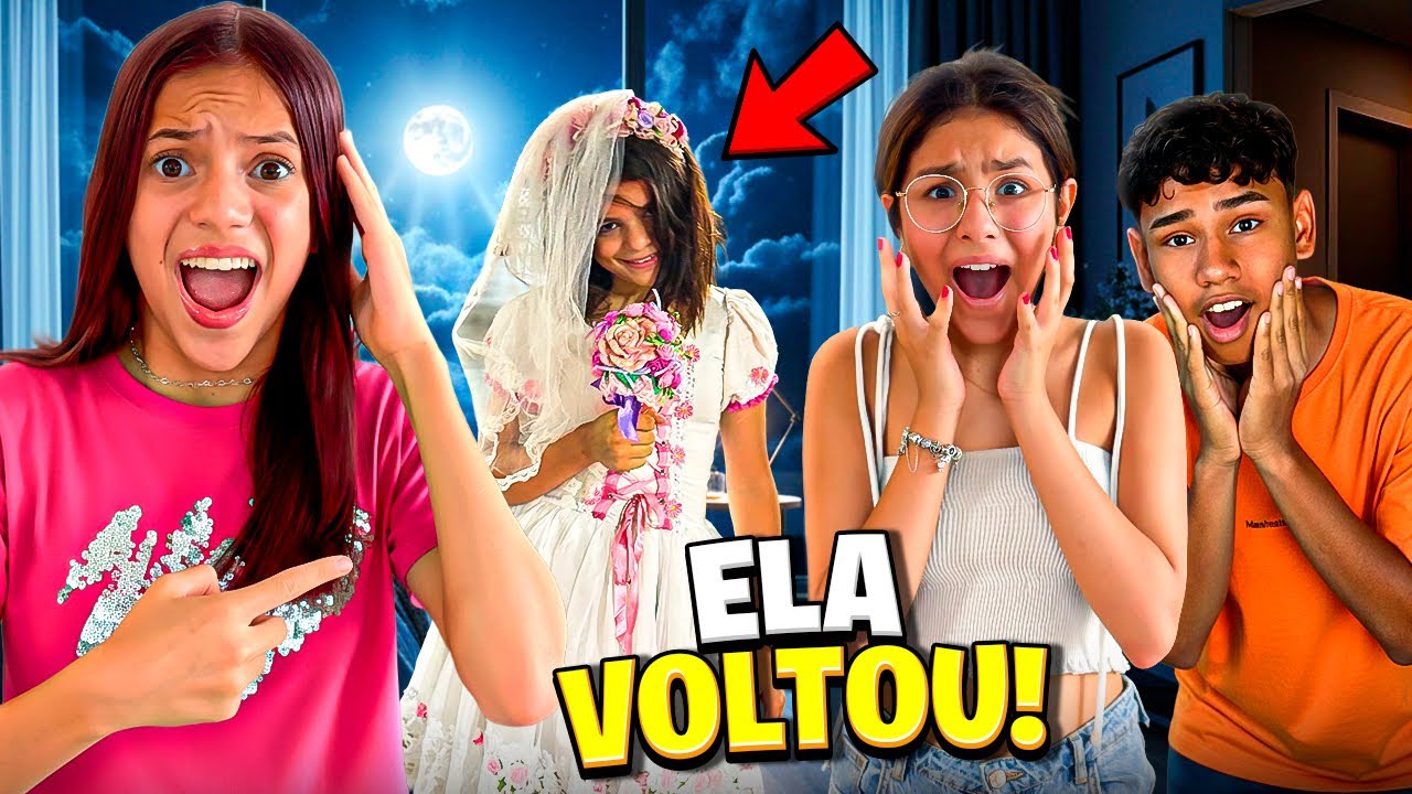 O CLONE DA MANU APARECEU NA MANSÃO DE FÉRIAS ( JÉSSICA SOUSA E FAMILIA)