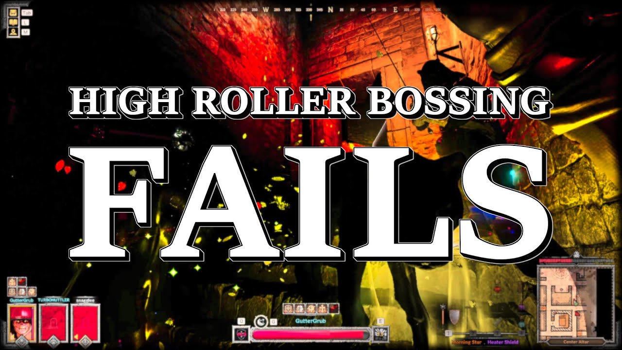 An average day of HIGH ROLLER BOSSING with the boys | Top 8 Dark and Darker fails