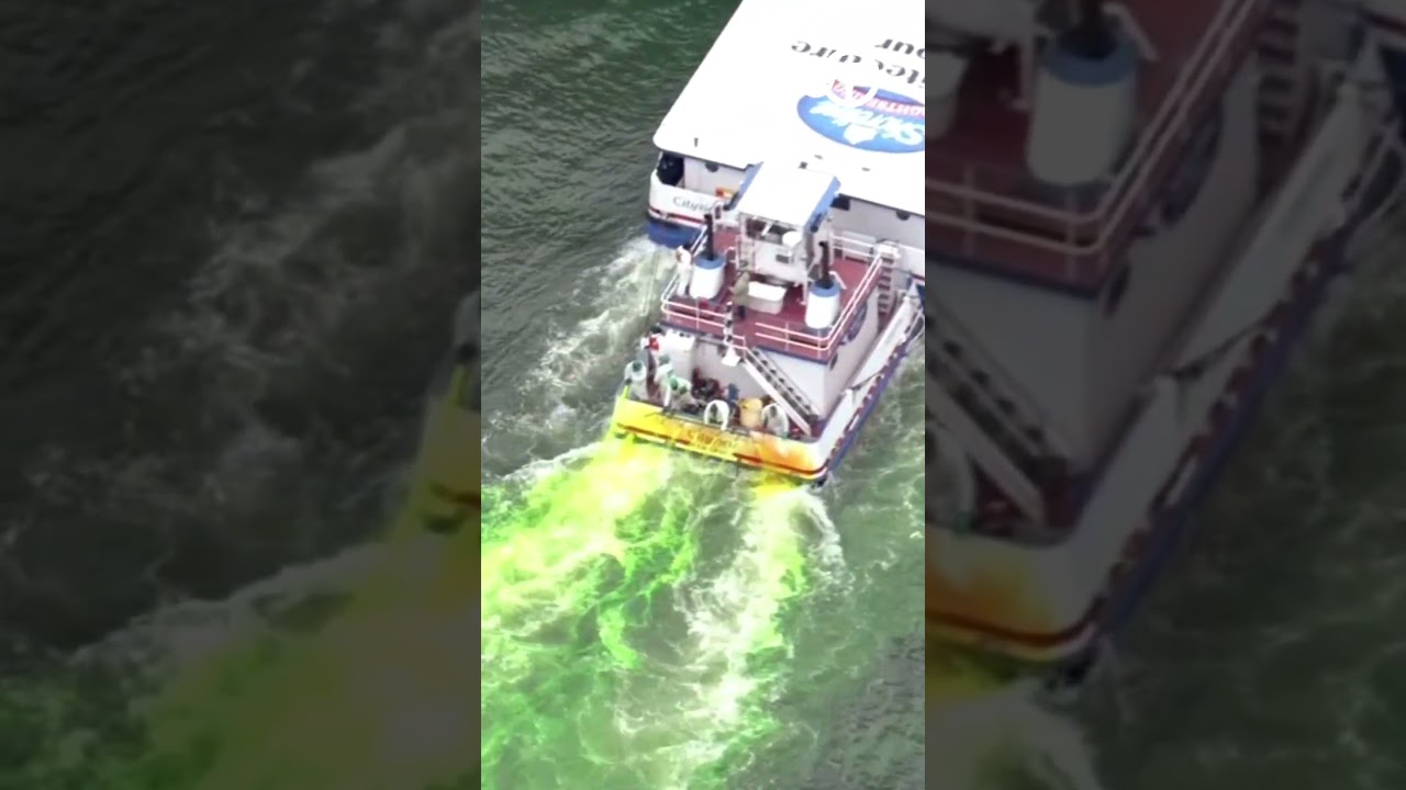 Chicago celebrates St. Patrick's Day 2026 | Plumbers union dyes the river green