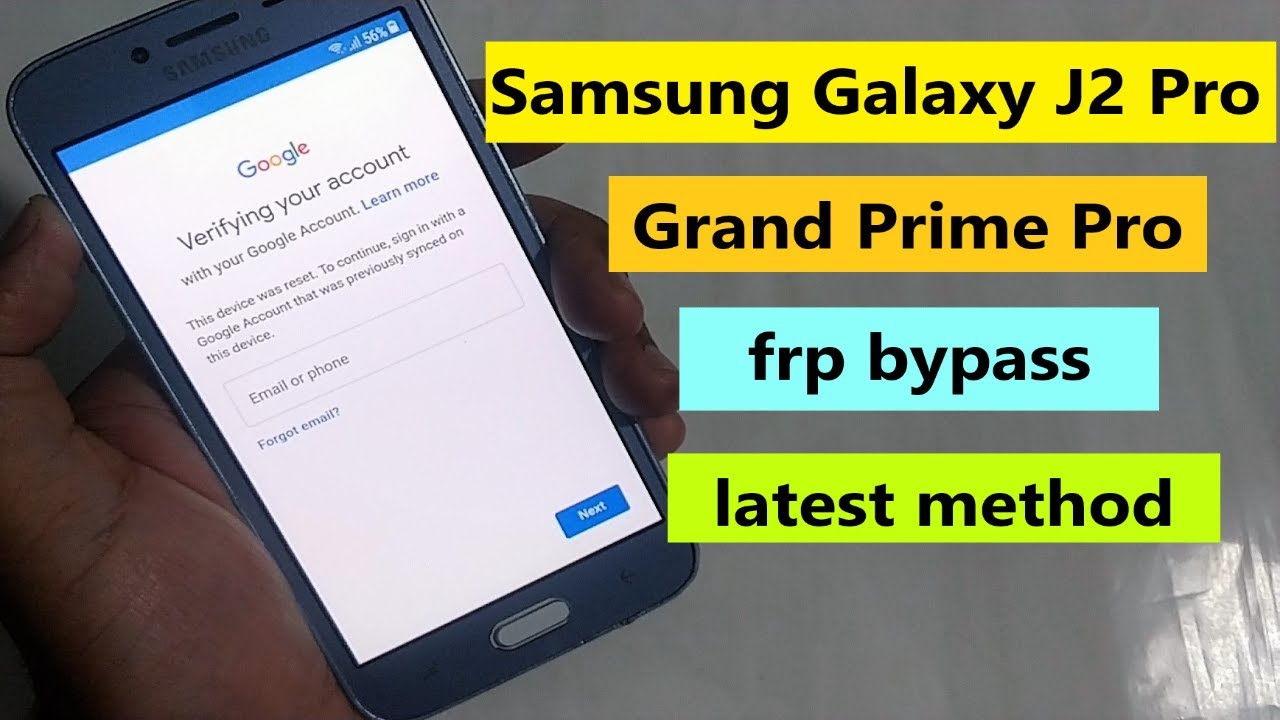 Galaxy Grand Prime Pro frp | Google Account Bypass || YouTube Update Fix || update 2022