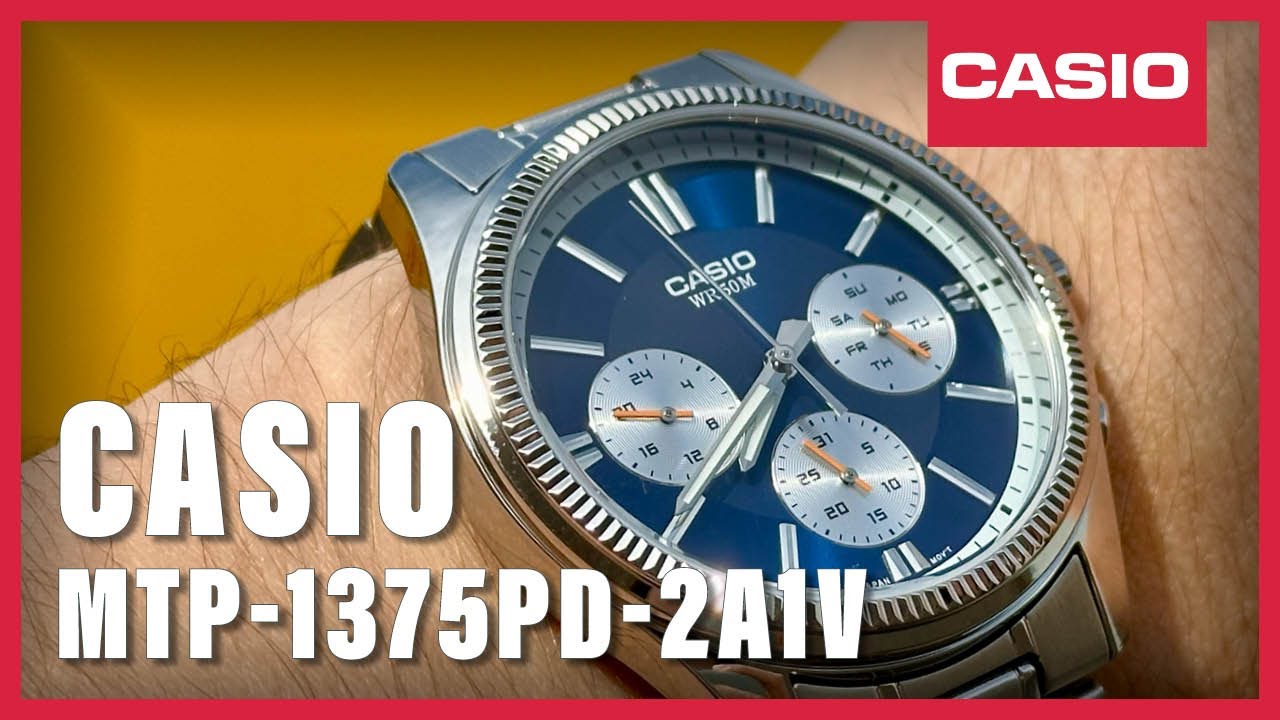 Unboxing The Casio MTP-1375PD-2A1V