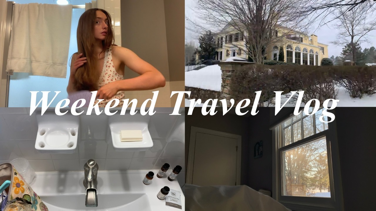 Weekend Travel Vlog to Hunt Country: Driving Views, Mukbang, Hotel Chats, and Get Unready with Me