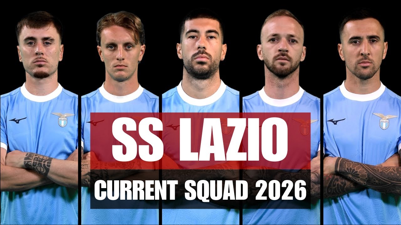 SS Lazio Squad 2026 | Full Team Overview & Best Lineup | Football Squad