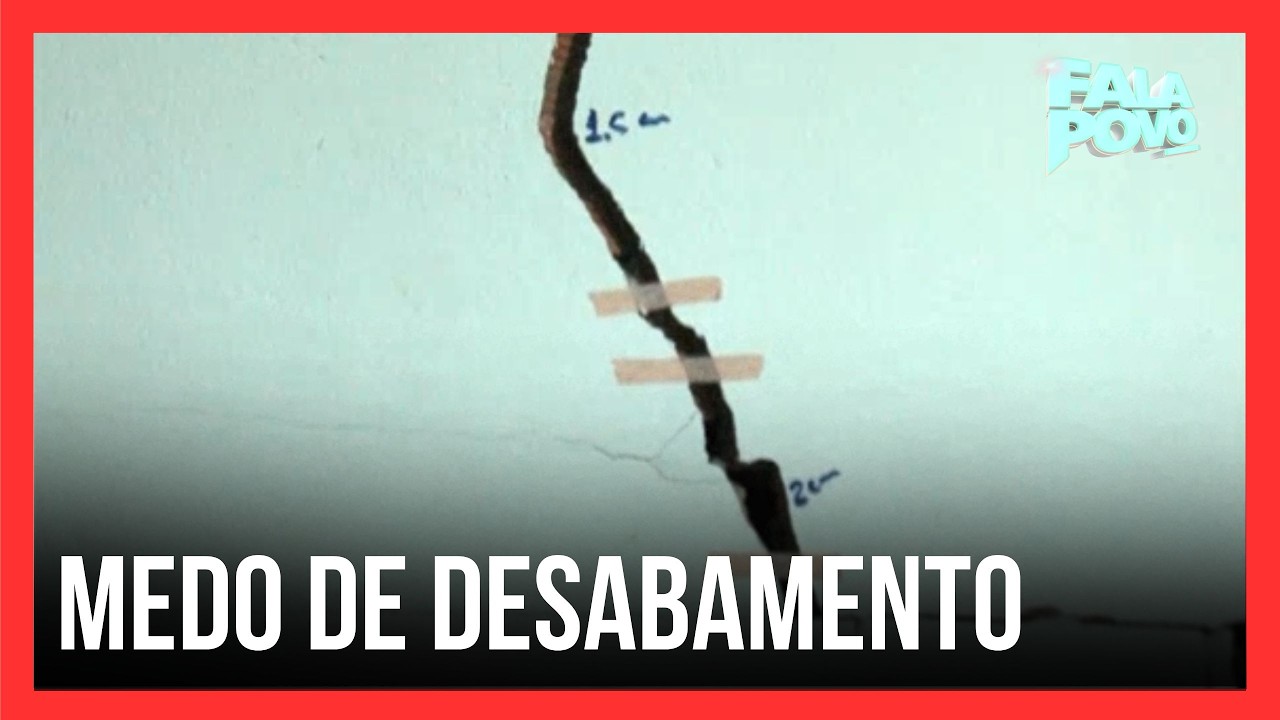 Há 5 dias, moradores do Residencial Integração aguardam solução para rachaduras em casas