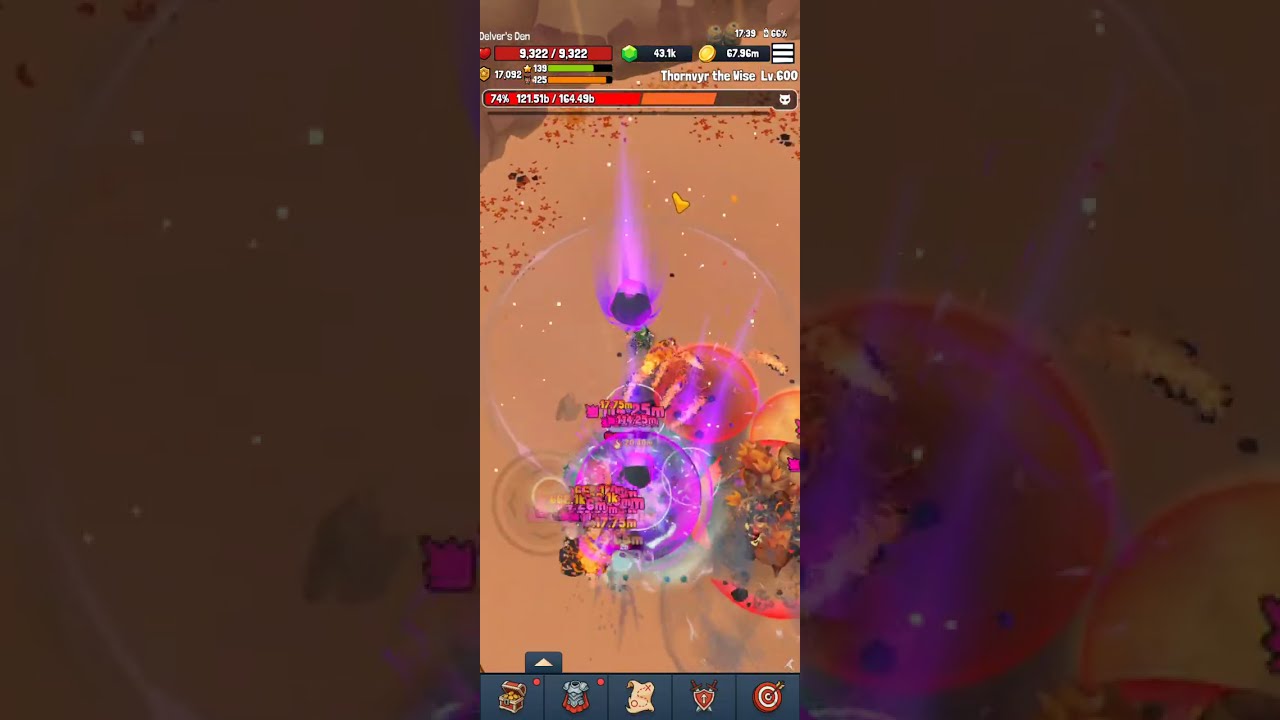 Eternal Hero - Thornvyr the wise level 600 Mission