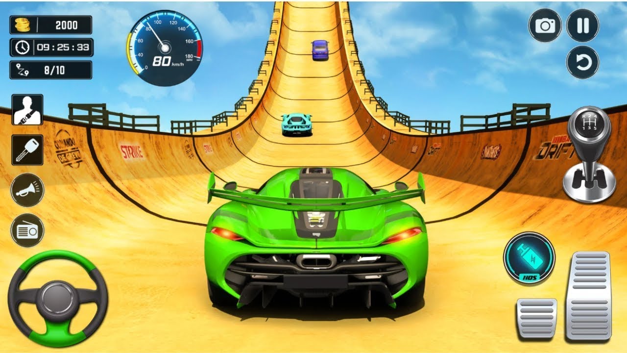 Mega Ramp Ultimate Racing 3 – Sky High Mega Ramp Car Stunts Gameplay