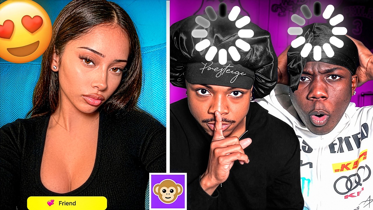 Fake Skipping BADDIES With My Rizzless Friend On The Monkey App... (ft. Young dabo)